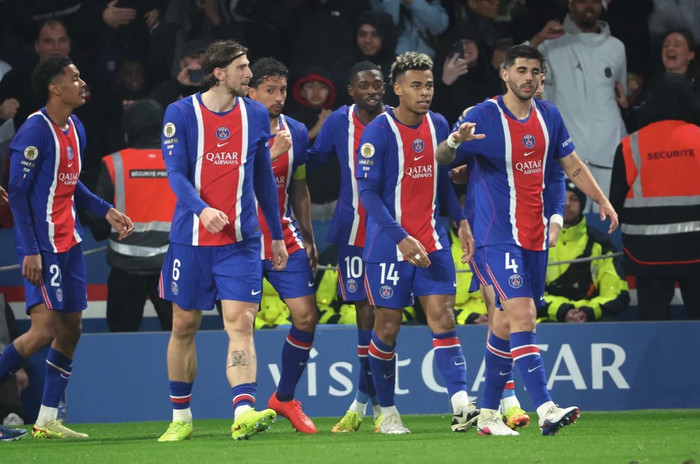 PSG có hàng công rất mạnh. Ảnh: Getty
