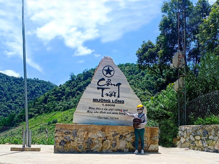 'Cổng trời' Mường Lống.