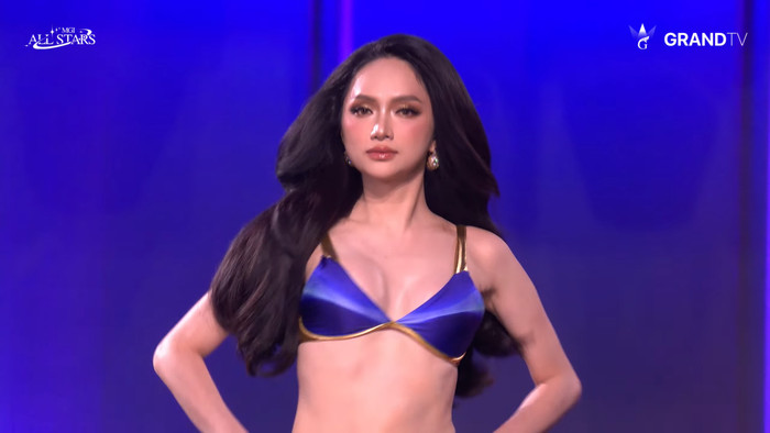 Trực tiếp chung kết Miss Grand International All Stars 2026: Hương Giang khoe body đẹp mướt mắt trong trang phục đồ tắm Ảnh 2