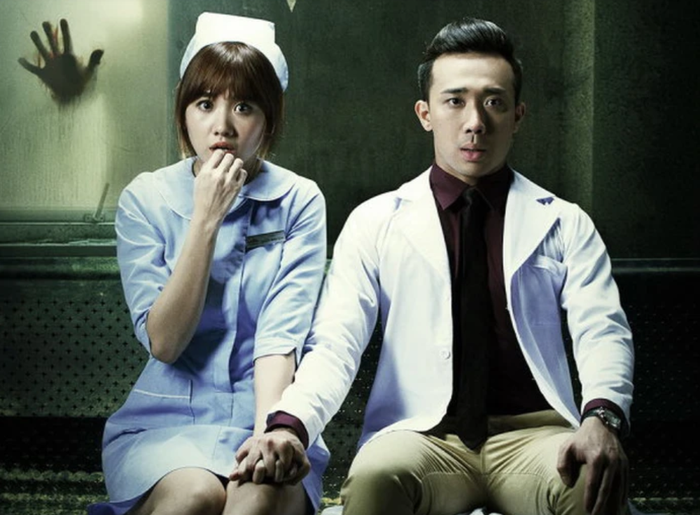 Trấn Thành và Hari Won đóng chính trong Bệnh viện ma.&nbsp;