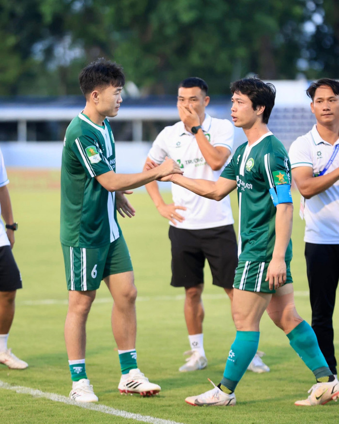 Xuân Trường cũng có niềm vui giống Công Phượng. Ảnh: CLB Đồng Nai