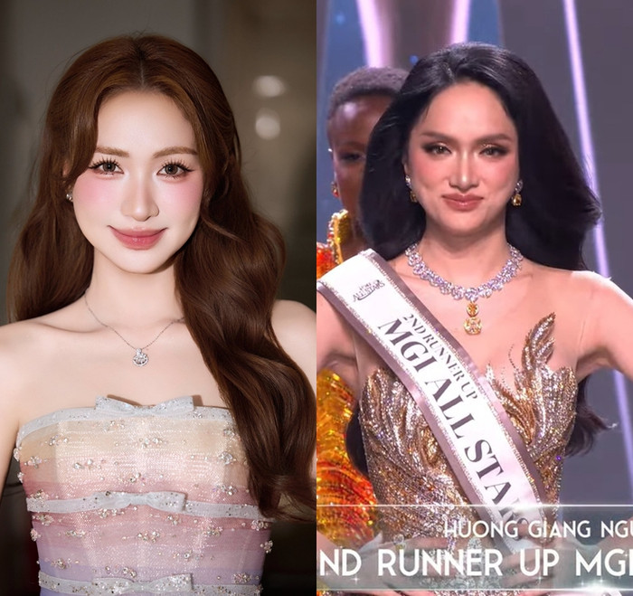Hòa Minzy chúc mừng khi Hương Giang đạt Á hậu 2 MGI All Star.