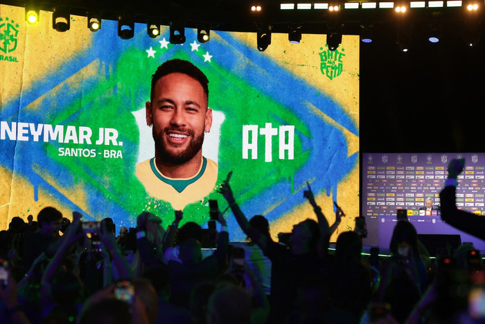 HLV Carlo Ancelotti cho biết Neymar đang hồi phục tốt và hoàn toàn có thể góp mặt ở trận mở màn World Cup 2026 của tuyển Brazil vào tháng tới. Ảnh: Reuters