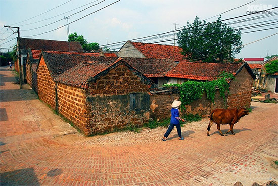 Vẻ đẹp cổ xưa ở làng cổ Đường Lâm.