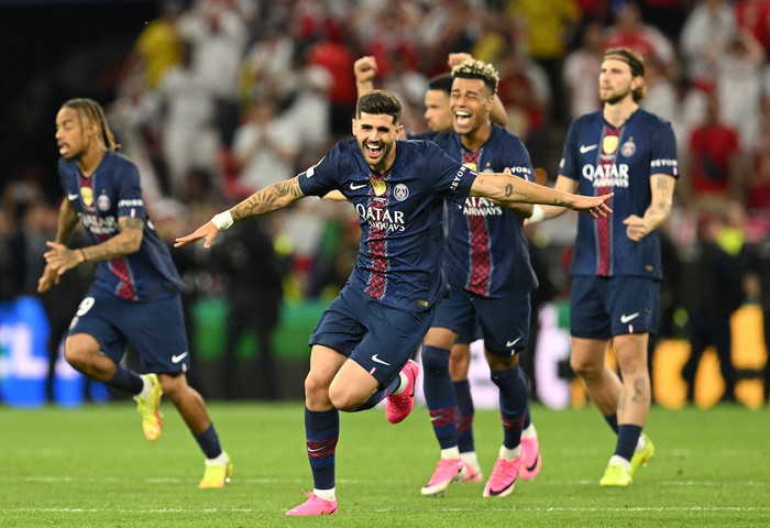 PSG vô địch Champions League theo cách bản lĩnh nhất, cho thấy họ đã trở thành đội bóng vĩ đại thật sự của châu Âu. Ảnh: Reuters