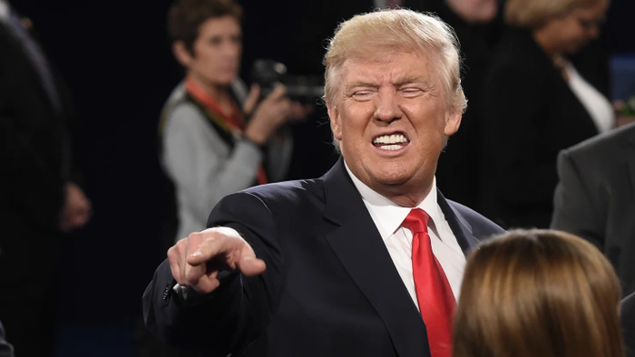 Donald Trump/Saul Loeb | AFP | Getty Images (tên tác giả ảnh, hãng tin và nguồn Getty Images)
