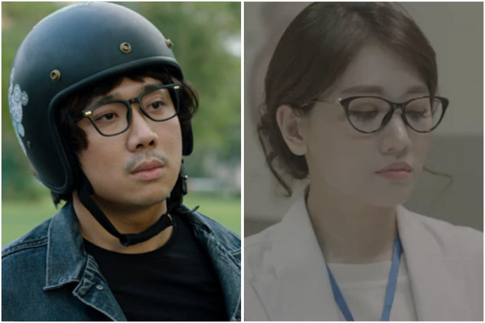 Hari Won xuất hiện với vai khách mời trong Cua Lại Vợ Bầu bên cạnh Trấn Thành. Ảnh: NSX