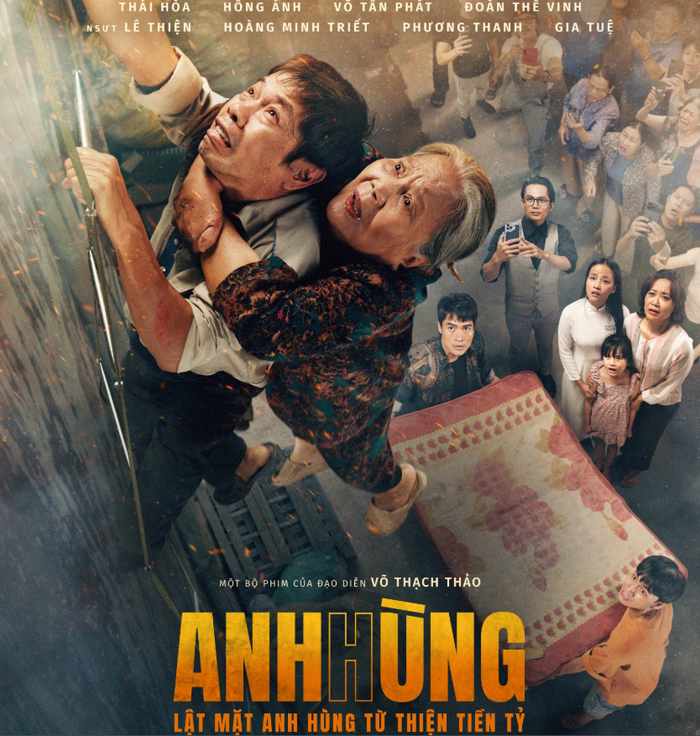 Bộ phim Anh Hùng mang màu sắc tâm lý gia đình.