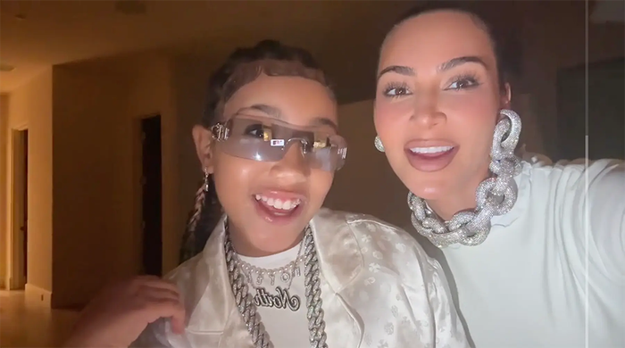 Kim Kardashian từng chia sẻ tôn trọng sự sáng tạo của con gái.