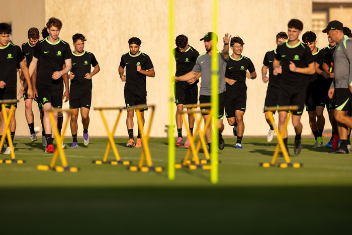 U17 Australia và U17 Ấn Độ sẽ phải nỗ lực hết mình khi chạm trán nhau tại bảng D VCK U17 châu Á Saudi Arabia 2026 vào thứ Tư. Ảnh: AFC