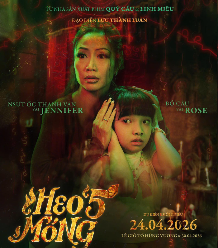 NSƯT Ốc Thanh Vân vào vai Jennifer trong Heo 5 Móng. Ảnh: NSX