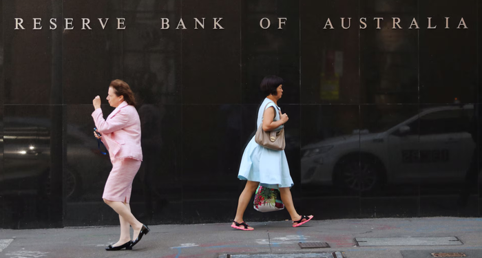 Trụ sở tại Ngân hàng Dự trữ Úc ở trung tâm Sydney, Úc. Ảnh: REUTERS