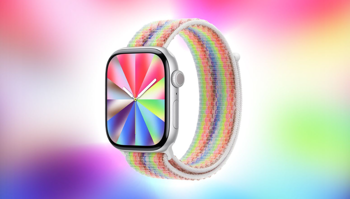 Dây Quấn Thể Thao Pride Edition cho Apple Watch. Ảnh: Apple