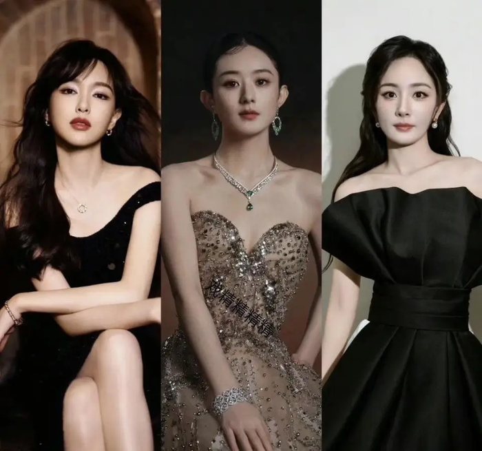 Đường Yên được cho là đã bị 'lép vế' giữa Triệu Lệ Dĩnh và Dương Mịch vì thành tích của bộ phim gần đây. Ảnh: QQ