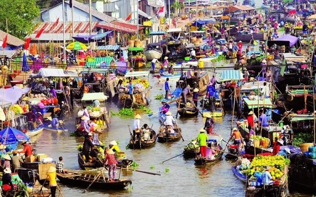 Chợ nổi Trà Ôn Vĩnh Long