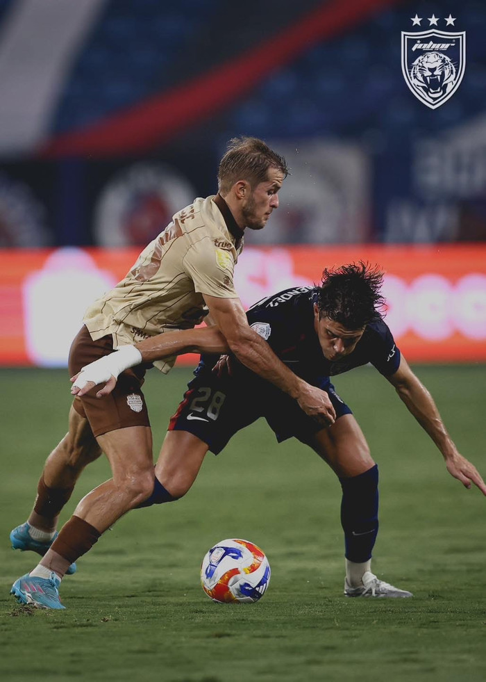 Buriram United đã đánh bại Johor Darul Ta’zim (Malaysia) với tỷ số 3-1 ngay trên sân khách ở trận bán kết lượt đi giải các CLB Đông Nam Á 2026. Ảnh: JDT