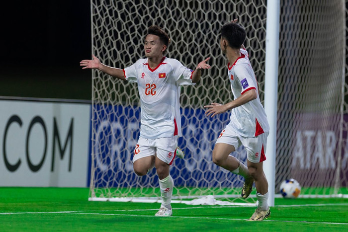 U17 Việt Nam đã vượt qua khởi đầu chậm chạp để giành chiến thắng 1-0 trước Yemen trong trận ra quân tại VCK U17 châu Á 2026. Ảnh: AFC