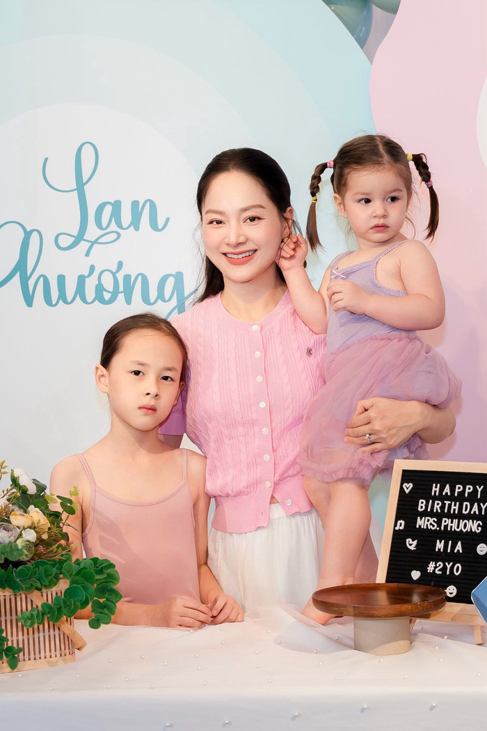 Hai con là động lực lớn nhất của Lan Phương ở thời điểm hiện tại.&nbsp;