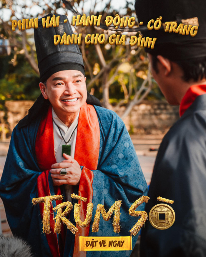 Quang Minh mang nét duyên dáng dân gian vào vai Thầy Đề trong phim Trùm Sò. ẢNh: NSX