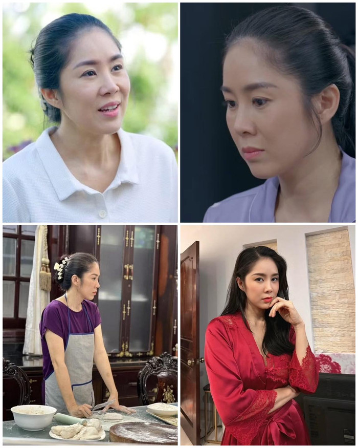 Thanh Mai đại diện cho hình ảnh người phụ nữ hy sinh, cam chịu trong hôn nhân suốt nhiều năm.