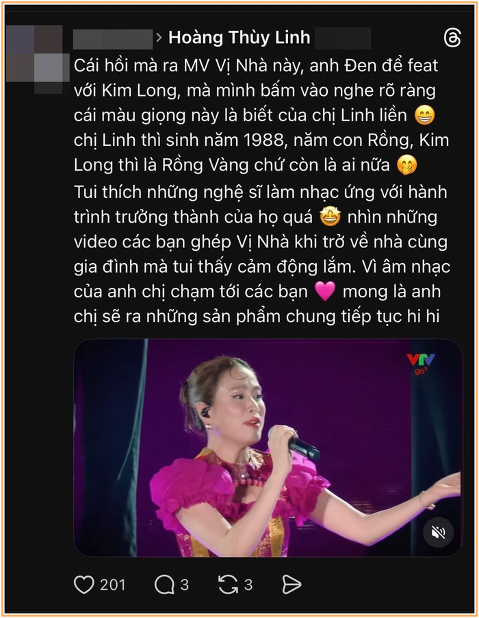 Bí mật của Hoàng Thùy Linh và Đen bị 'phát hiện' Ảnh 2