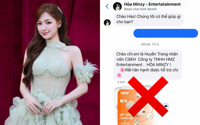 Hòa Minzy bức xúc lên tiếng khi bản thân bị giả mạo. Ảnh: FBNV
