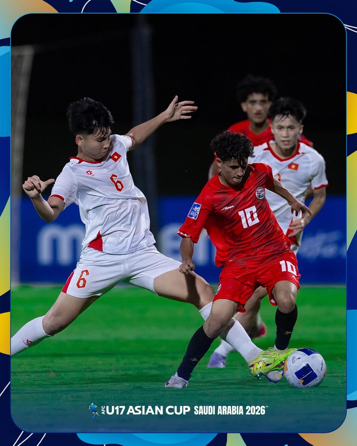 U17 Việt Nam sẽ bước vào trận đấu quan trọng nhất vòng bảng khi chạm trán U17 Hàn Quốc ở lượt trận thứ hai bảng C giải U17 châu Á 2026. Ảnh: AFC