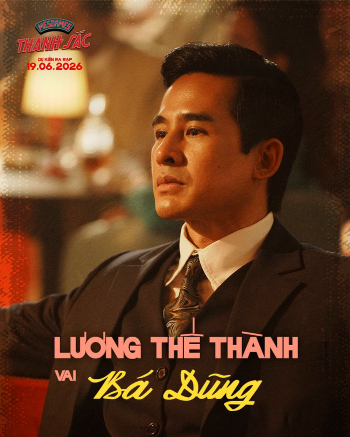 Tạo hình của Lương Thế Thành trong Madam Thanh Sắc.&nbsp;