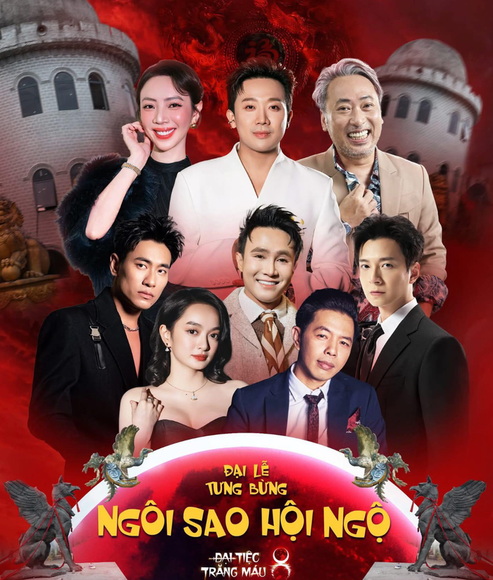 Đại Tiệc Trăng Máu 8 dù sở hữu dàn cameo chất lượng nhưng vẫn không tạo được kỳ tích về doanh thu. Ảnh: NSX