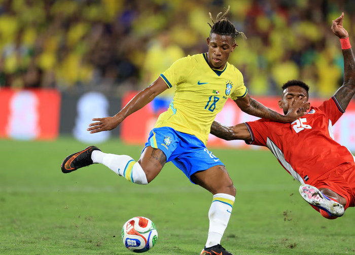 &nbsp;Brazil đánh bại Panama với tỷ số 6-2. Ảnh: Reuters&nbsp;