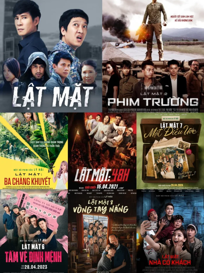 Lật Mặt của đạo diễn Lý Hải từng là cái tên quen thuộc của phòng vé Việt mỗi dịp lễ 30/4 - 1/5. Ảnh: NSX