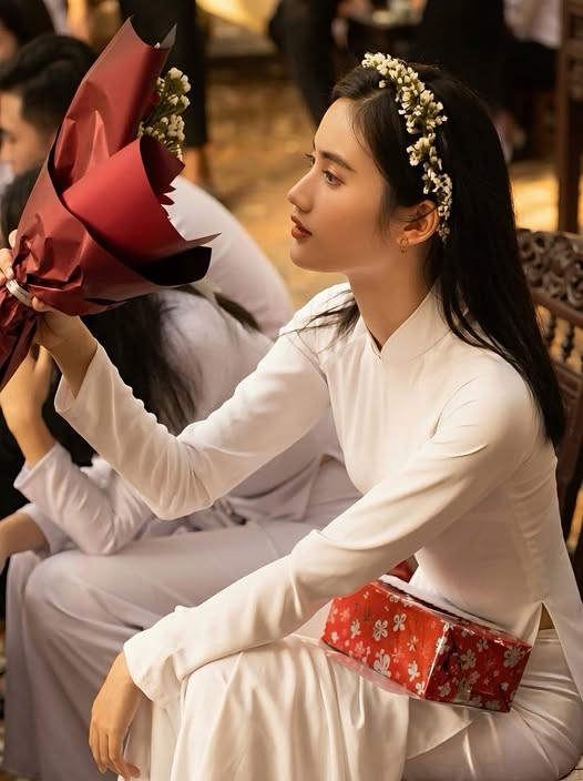 Hoa hậu Ý Nhi chúc các sĩ tử luôn vững tinh thần, giữ sức thật ổn để bứt phá chặng cuối. 'Vào phòng thi là trúng tủ, mỗi môn gom gọn điểm tuyệt đối nhé', cô nhắn nhủ.