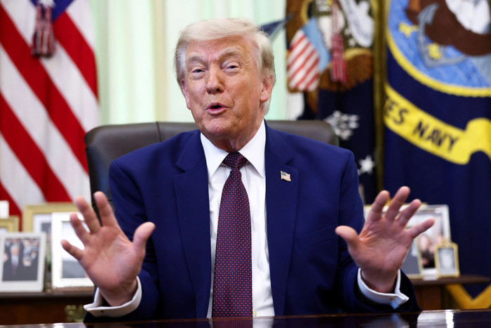 Tổng thống Mỹ Donald Trump phát biểu tại Nhà Trắng ngày 3.6.2026.