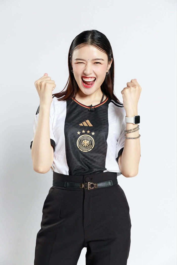 Hot girl Phương Chi: 'Tuyển Đức có thể cạnh tranh chức vô địch với mọi đối thủ' Ảnh 3
