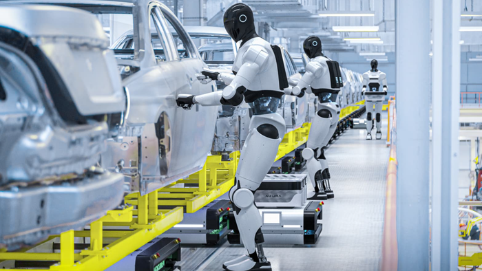 Neura Robotics tiếp tục tăng tốc phát triển robot hình người với vòng gọi vốn trị giá 1,4 tỷ USD từ Amazon, Nvidia và Qualcomm. Ảnh: CNBC&nbsp;