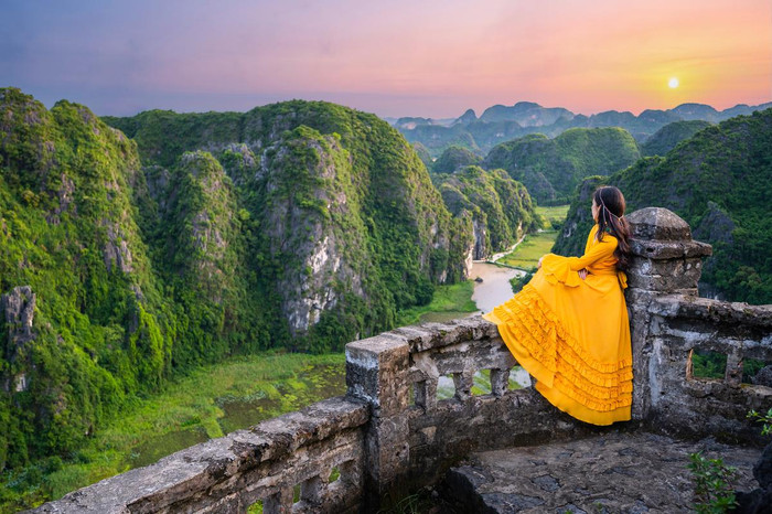 Những nơi ngắm hoàng hôn đẹp nhất Ninh Bình quê Phương Oanh khiến du khách mê mẩn Ảnh 2
