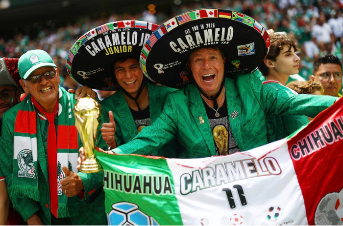 Mexico đánh bại Nam Phi 2-0 trong trận mở màn World Cup 2026, một trận đấu ghi dấu hàng loạt cột mốc lịch sử. Ảnh: Reuters