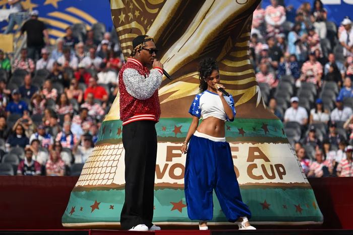 Rapper Future và nữ ca sĩ Tyla. Ảnh: AFP/Getty Images.