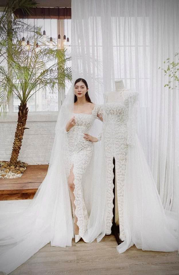 Diễn viên Thanh Trúc mặc váy cưới ở tuổi U45 Ảnh 2