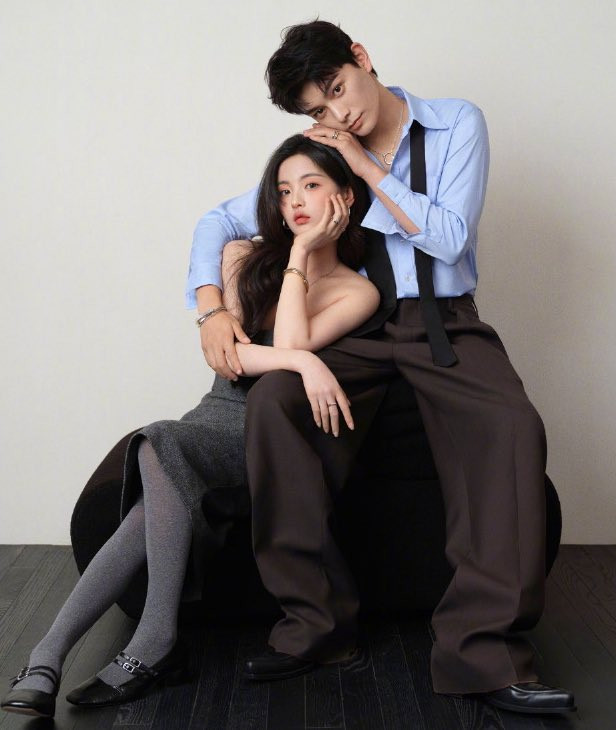 Mạng xã hội Hoa ngữ “bùng nổ” khi cặp đôi Đinh Vũ Hề và Dương Siêu Việt được cho là sẽ tái hợp trong dự án mới Thiên Thiên Sủng Ái. Ảnh: Weibo
