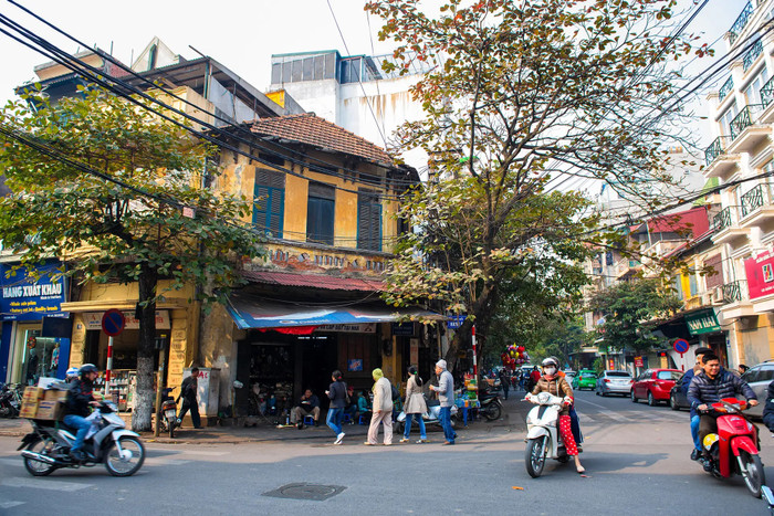 Cảnh đẹp phố cổ Hà Nội.