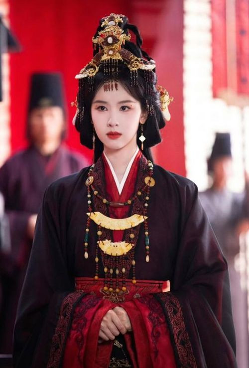 Tạo hình của Trần Đô Linh trong Kiều Sở. Ảnh: Weibo&nbsp;