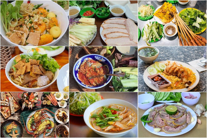 Loạt món ăn ngon ở Đà Nẵng.