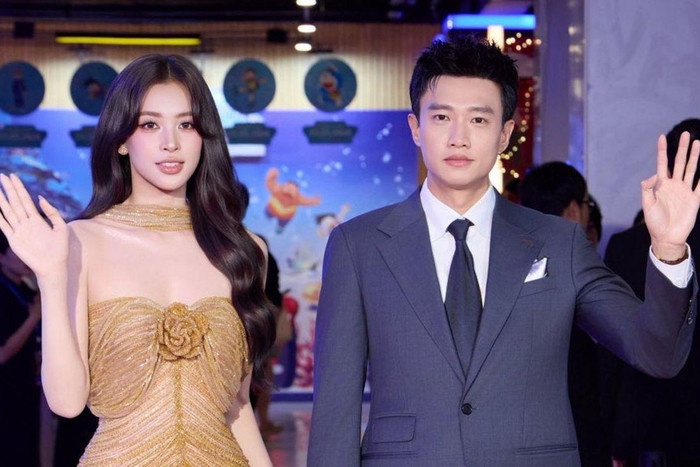 Tiểu Vy và Quốc Trường thời gian gần đây liên tục được nhắc đến cùng nhau sau khi cùng tham gia dự án phim 'Ốc mượn hồn'.