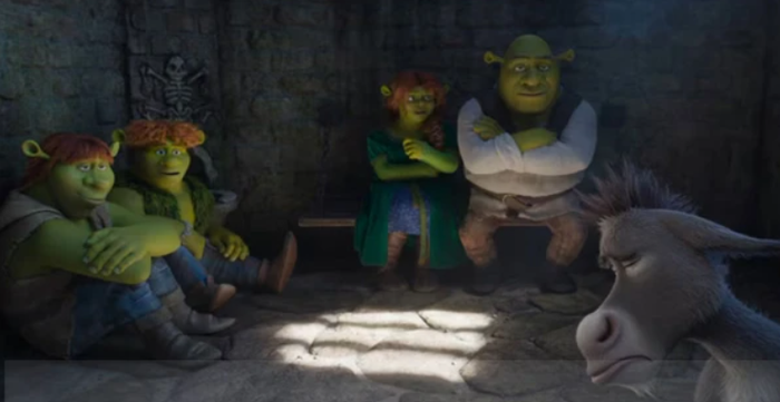 Shrek 5 tiếp tục phát huy chất hài châm biếm đặc trưng từng làm nên thương hiệu suốt hơn hai thập kỷ. Ảnh: Dreamworks Animation/Universal.