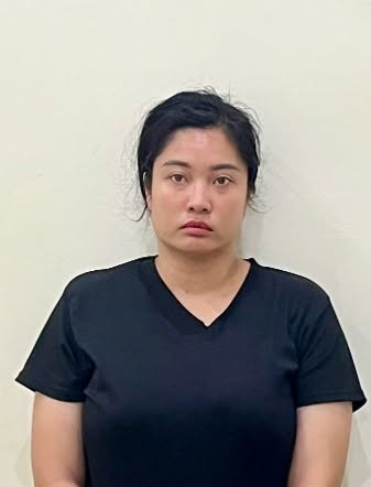 Đối tượng Hoàng Lê Ngọc My. Ảnh: Công an TP Hà Nội