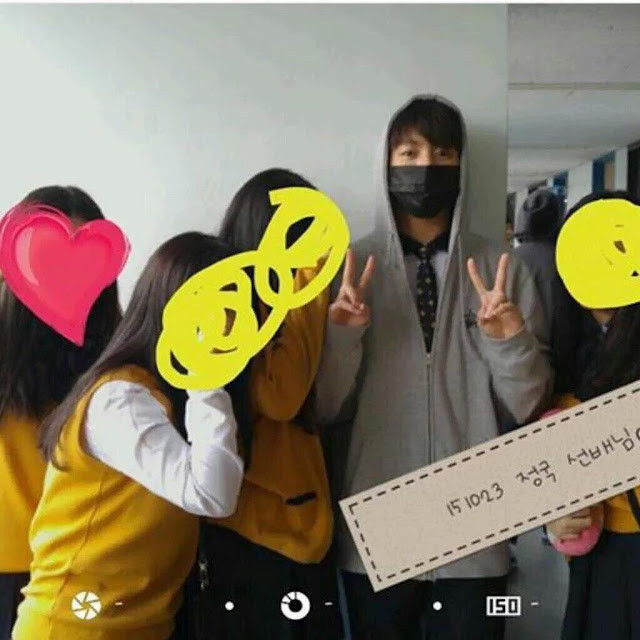 Hình ảnh Jung Kook thời còn đi học (Nguồn: Jung Kook Vietnamese Fanpage)