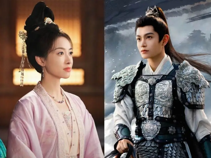 Tống Thiến và Đinh Vũ Hề đóng chính trong bộ phim&nbsp;Sơn Hà Chẩm. Ảnh: Disney+