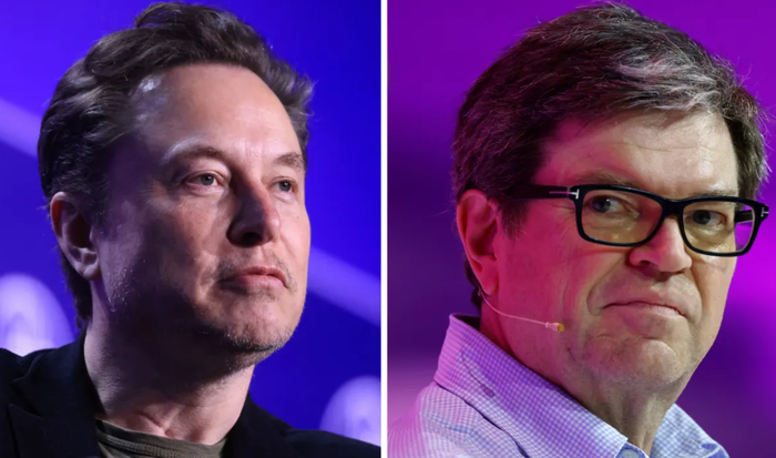 Elon Musk and Yann LeCun. Ảnh: Reuters&nbsp;
