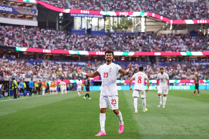 Rezaeian của Iran đang có chỉ số sáng tạo cao nhất World Cup 2026 tính đến thời điểm hiện tại. Ảnh: FIFA